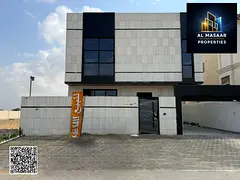 Luxury modern villa for sale – Al Bahia, Ajman | Strategic location | Bank financing available | I