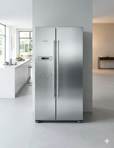 Bosch latest model side by side refrigerator 700 liter capacity digital touch timer easy set tempera