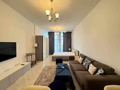 Hot Deal ! Spacious Fully Furnished Studio Apartment Available For Rent In JVC Chaimaa Premiere