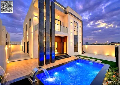 اقل سعر في عجمان | تملك فيلا فاخرة الزاهية 4 غرف ماستر بمسبح | عجمان | بسعر تنافسي شامل التسجيل.