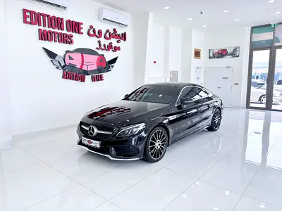 MercedesC300 Coupe 2017 GCC fully serviced
