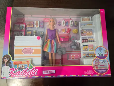 Kaibibi supermarket barbie toy