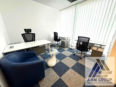 Furnished Office | Business Center | Full Amenities | Prime Location | Elegant Workspace