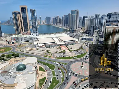 Luxury apartment 3bhk with open city view with balcony with maidroom with gym & pool on prime location