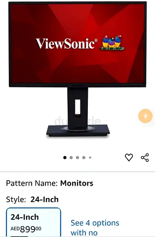 Viewsonic Vg2448 24 Inch Ips 1080P Ergonomic Monitor
