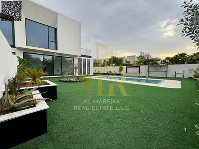 A villa with all electricity, water and air conditioning fees included, on the main street, ready to move in, in the most prestigious areas of Ajman.