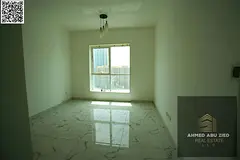 Two bedrooms, large living room, spacious kitchen, three bathrooms, swimming pool, gym, parking, bui