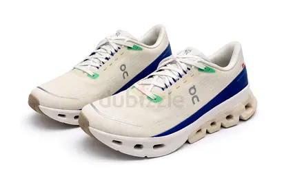 On Running Cloudspark women’s Running Shoes - Size 39, Light Cream/Blue