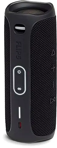JBL Flip 5 Portable Bluetooth Speaker Waterproof | PartyBoost | Midnight Black | Free Delivery UAE