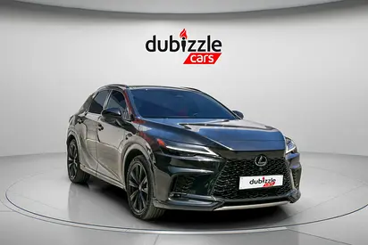 AED 3039/month | 2023 Lexus RX-Series RX 500h F Sport | European Specs | Ref#452807