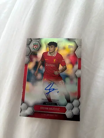 Signed card