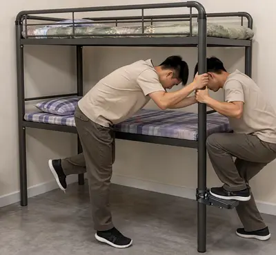 Adjustable Footrest/Step Attachment for Pole — Heavy-Duty Support