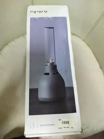 Brand New Sony Lspx-S3 Glass Sound Speaker- Beige With Bluetooth And Ambient Light