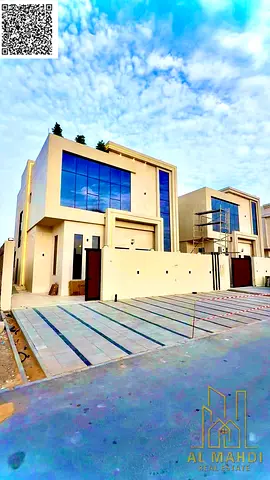 للبيع فيلا بتصميم مودرن مميز| شامل رسوم التسجيل والتملك | قريبه من شارع محمد بن زايد وشارع الامارات | قريبه من جميع الخدمات من المالك