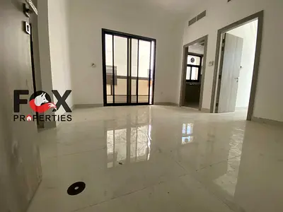 1BHK for annual rent in Al Alia prime location near services with balcony and built in wardrobes