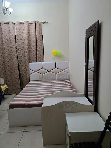 Executive Bed space with attach balcony and washroom for one Muslim lady