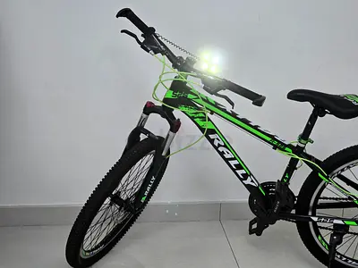 Kelly Green/Black Mountain Bike - 26 Hardtail, Good Condition