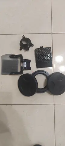 Spare parts set for vacuum cleaner - filters and lids (used)