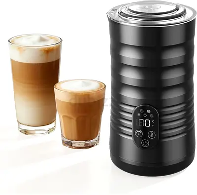 3160 - Electric Milk Frother, 5 in 1 Milk Warmer with Temperature Control, 0.58L Automatic Milk Foam