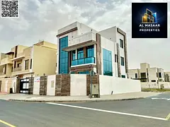A unique opportunity to own a corner villa in the Al Bahia area, boasting an exceptional location, w