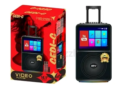 Gedi-g Private Model Professional Karaoke Speaker wifi android touchscreen YouTube