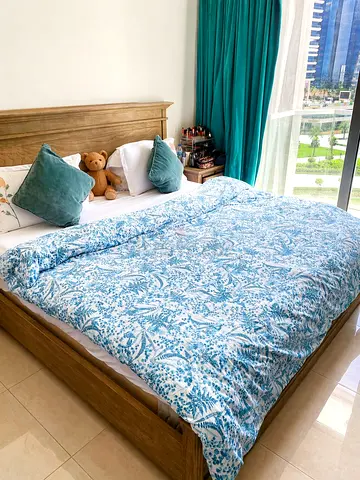 Bed frame and mattress