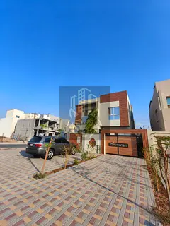 Luxury villa for sale in Al Yasmin, Ajman, including electricity, water and air conditioning