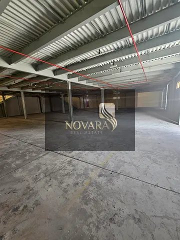 A prime warehouse in a strategic location, spanning 14,000 square feet on the main street, suitable