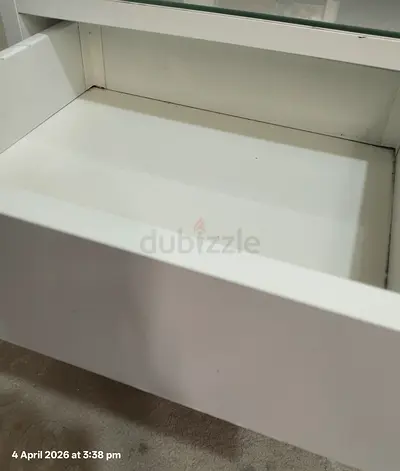 White bedside drawer / dresser drawer in good condition