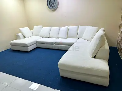 Like new condition the one brand Ushape sofa