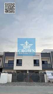 🏡✨ Elegant European-Finishing Townhouse Villa for Sale in a Prime Location – Al Bahia, Ajman 