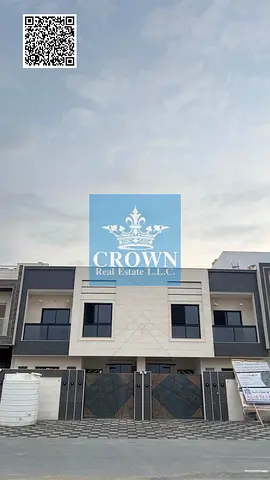 🏡✨ فيلا تاون هاوس فاخرة للبيع بتشطيب أوروبي راقٍ في موقع استراتيجي – الباهية عجمان ✨🏡