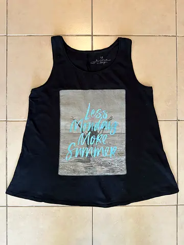 Black Tank top – Size L