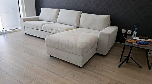 Wide pull out sofa bed with mattress
