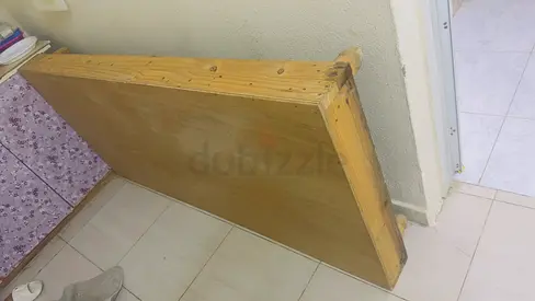 Solid Wooden Bed Base / Mattress Platform - Used