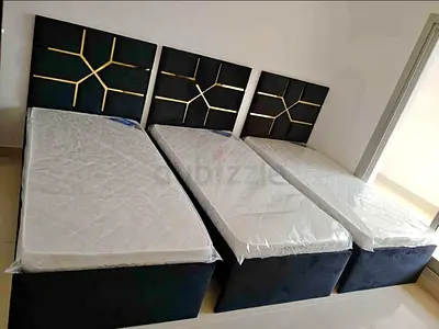 Brand New single beds with mattresses and storage bases