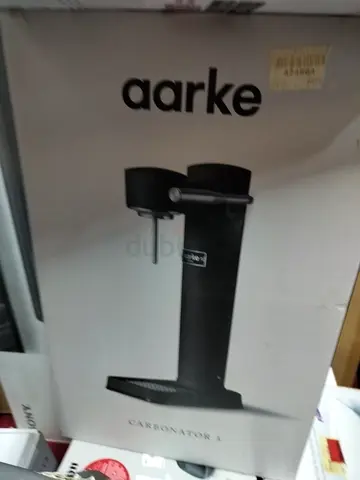 Brand New Aarke Carbonator III Sparkling Water Maker, AAC3-BLACK