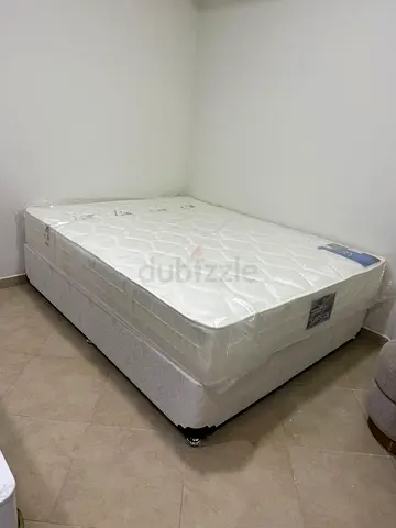 King Size Mattress with Divan Base - Like New, Still Wrapped