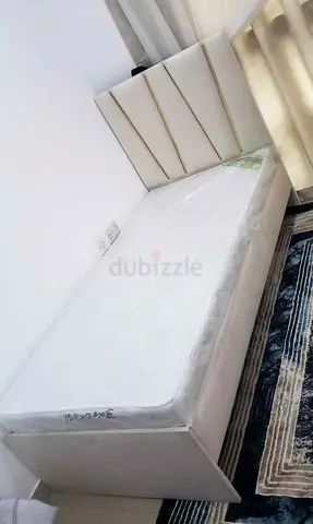 Brand New Single Bed with Headboard and Mattress