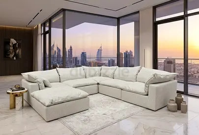 2xL home Brand Corner sofa with ottoman