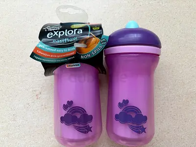Tommee Tippee Easiflow Active Straw Cup brand new plus free spare