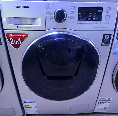 Samsung 7 kg washer 5 kg dryer 2in1