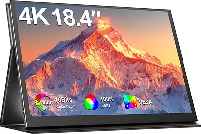 18.4-Inch 4K UHD Portable Monitor