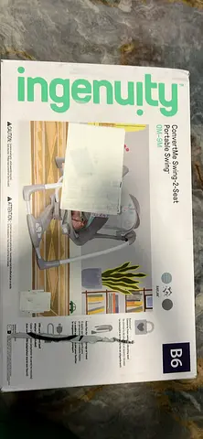 Ingenuity ConvertMe Portable Swing (2-in-1) - Good Condition, Box Included