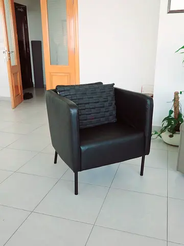 Ikea leather sofa/chair