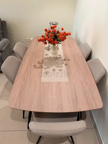 PAN Emirates Dining Table with 6 Chairs for Sale