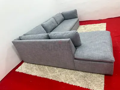 Selling pottery barn lshape sofa