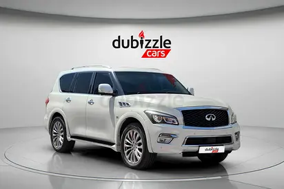 AED 2947/month | 2015 Infiniti QX80  | GCC Specs | Ref#457123