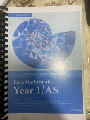 Edexcel AS and A Level Maths Pure Mathematics Year 1/AS (Student Book)