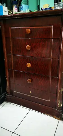 4-Drawer Dresser / Chest - Dark Brown